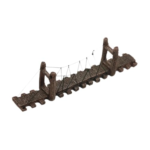 AWHAO Aquarium Aquarium Dekoration Brücke Ornament Künstliche Brücke Modell Dekoration, M AWHAO Aquarium Aquarium Dekoration Brücke Ornament Künstliche Brücke Modell Dekoration, M von AWHAO