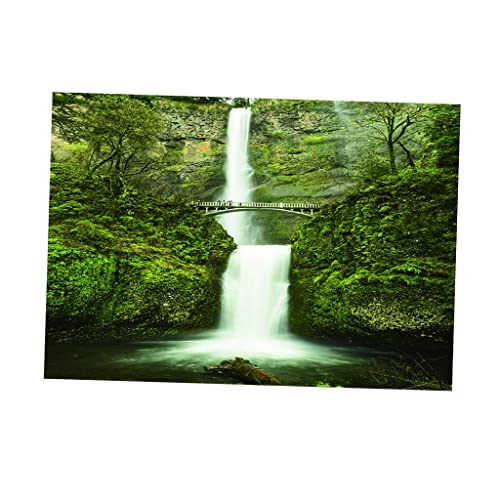 ＡＷＨＡＯ Aquarium Aufkleber Aquarium PVC Kleber Hintergrund Hintergrund Dekoration, Wasserfall, 61 x 30 cm von ＡＷＨＡＯ