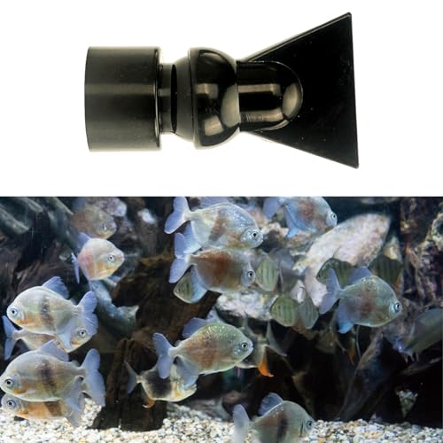 ＡＷＨＡＯ Aquarium Entenschnabeldüse, Sumpfauslass Anschlussstück für Umwälzpumpe, 360° Drehbar, Länge 63mm von ＡＷＨＡＯ