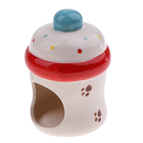 AWHAO Baby Hamster Zubehör, Keramik Badehaus für Hamster AWHAO Baby Hamster Zubehör, Keramik Badehaus für Hamster von AWHAO