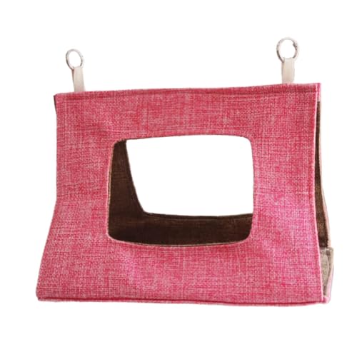ＡＷＨＡＯ Bird Nest House Vogel Hängematte bequemes Nistbett für Papageienschlüsselhamster, M von ＡＷＨＡＯ