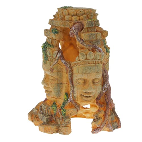 AWHAO Buddha Figur für Vivarium Terrarium Aquarium Ornament Deko AWHAO Buddha Figur für Vivarium Terrarium Aquarium Ornament Deko von AWHAO