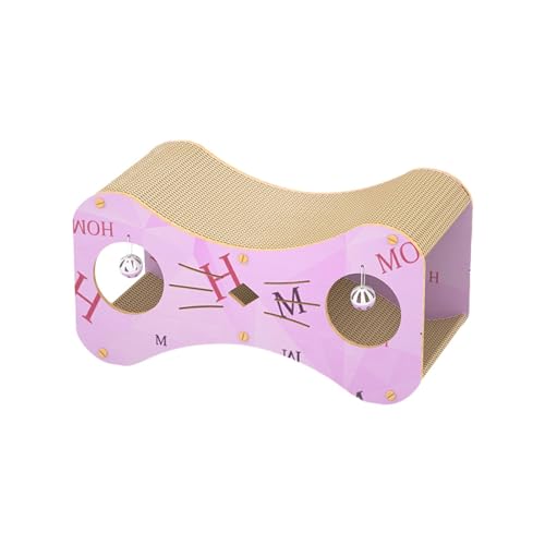 ＡＷＨＡＯ Cat Scratcher Lounge Traing Cat Etagenbett Scratcher Pad Spielzeug für Indoor-Katzen-Kaninchen, XL Violett von ＡＷＨＡＯ