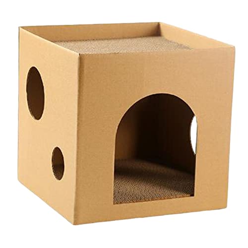 AWHAO Cat Scratcher Pad Bett Kratzbrett Interaktives Spielzeug für Kätzchen AWHAO Cat Scratcher Pad Bett Kratzbrett Interaktives Spielzeug für Kätzchen von AWHAO