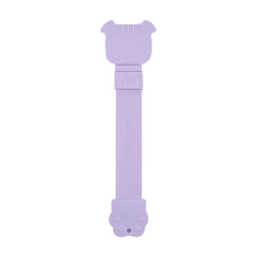 AWHAO Cat Strip Spoon Holder, Katzenbedarf Leichtes Haustierbedarf Cartoon Tool für Katzenfutter zum Füttern von Püree, LILA AWHAO Cat Strip Spoon Holder, Katzenbedarf Leichtes Haustierbedarf Cartoon Tool für Katzenfutter zum Füttern von Püree, LILA von AWHAO