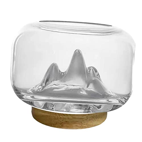 ＡＷＨＡＯ Fisch Schüssel Aquarium Tank Licht USB für Wohnzimmer Dekor von ＡＷＨＡＯ