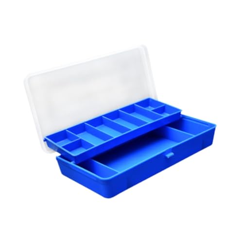 AWHAO Fischerei Tackle Box Hülle Blau Tragbares Vielseitiges Fischerei Tackle Accessoire Box AWHAO Fischerei Tackle Box Hülle Blau Tragbares Vielseitiges Fischerei Tackle Accessoire Box von AWHAO