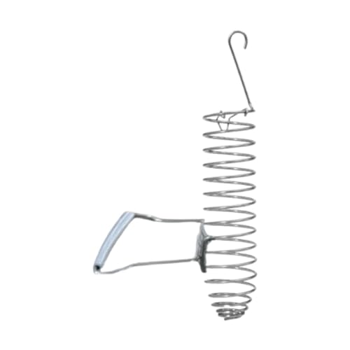 ＡＷＨＡＯ Futter-Obstkorbhalter, Vogelkäfig-Fütterungsgerät, Edelstahl-Vogelfutterhalter für Kakadus, Aras, Unzertrennliche, Finken von ＡＷＨＡＯ