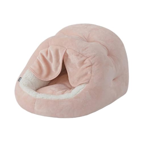 AWHAO Gemütliches Haustierbett mit Tür, selbstwärmendes, waschbares, verdicktes Katzen-/Hundebett, Rosa AWHAO Gemütliches Haustierbett mit Tür, selbstwärmendes, waschbares, verdicktes Katzen-/Hundebett, Rosa von AWHAO