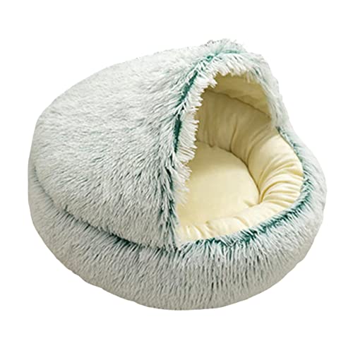 ＡＷＨＡＯ Gemütliches Haustierbett - weiche Schlafstätte mit Kapuze für Hunde und Katzen - 60cm von ＡＷＨＡＯ
