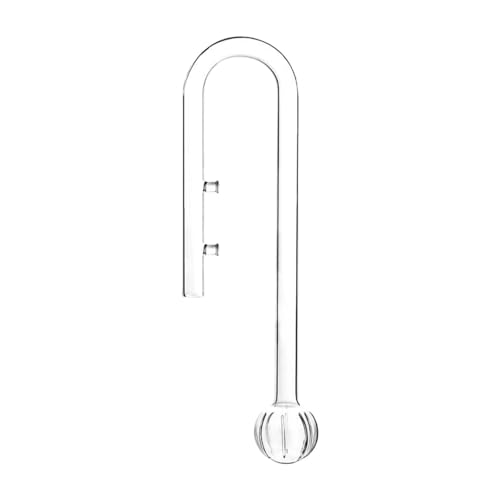 ＡＷＨＡＯ Glaslilie Rohr Rohr Zubehör Röhrchen, Zufluss, Transparent, 13 Mm von ＡＷＨＡＯ