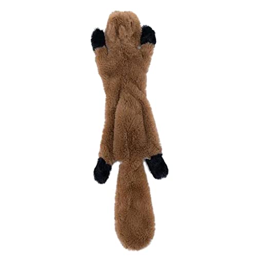 ＡＷＨＡＯ Große Hunde Spielzeug Pet Chew Squeak Quietschende Plüschtiere Interactive Tough Gift, Eichhörnchen von ＡＷＨＡＯ
