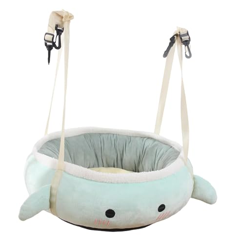 AWHAO Hängematte für Katzen, Haustierkäfig Hängematte, Tragbar, Atmungsaktiv, Plüsch, Langlebig, Katzenschlafbett, Kätzchenbett Zum Klettern, Schlafen Im in, Dinosaurier groß AWHAO Hängematte für Katzen, Haustierkäfig Hängematte, Tragbar, Atmungsaktiv, Plüsch, Langlebig, Katzenschlafbett, Kätzchenbett Zum Klettern, Schlafen Im in, Dinosaurier groß von AWHAO