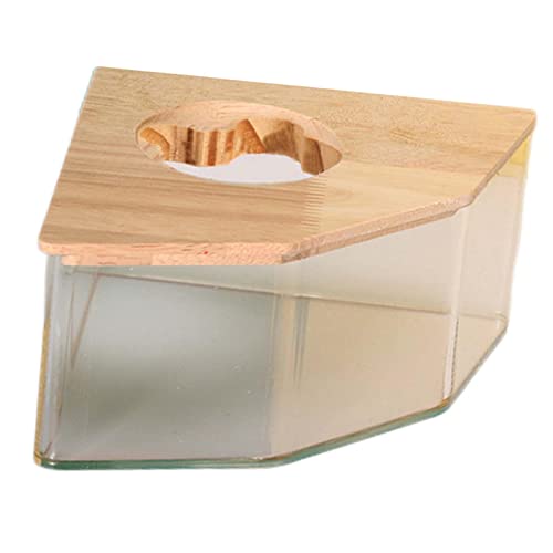 AWHAO Hamster Badehaus, Hamster Toilette, Hamster Sand Badebox für Rennmäuse, Kleintiere, L AWHAO Hamster Badehaus, Hamster Toilette, Hamster Sand Badebox für Rennmäuse, Kleintiere, L von AWHAO