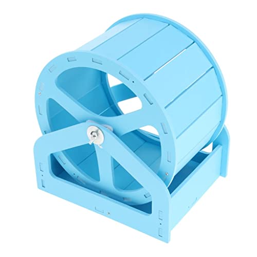 ＡＷＨＡＯ Hamster Chinchilla Kleintiere Laufendes Übungs Rad Spielzeug, Blau von ＡＷＨＡＯ