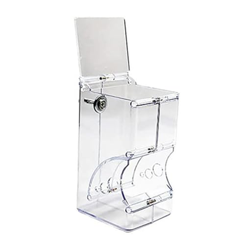 AWHAO Hamster Feeder Acryl Tragbare Rennmäuse Hamster Mäuse Fütterung AWHAO Hamster Feeder Acryl Tragbare Rennmäuse Hamster Mäuse Fütterung von AWHAO