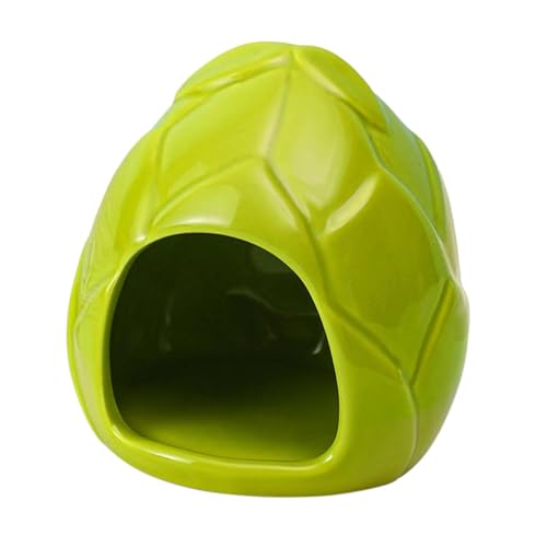 ＡＷＨＡＯ Hamster Haus Hideaway Nest Versteck für Kaninchen Eichhörnchen Frettchen Chinchilla, 9x8.8x9.3cm von ＡＷＨＡＯ