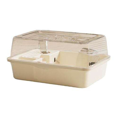 AWHAO Hamsterkäfig-Zubehör, Hamsterhaus mit zu öffnendem Deckel, mit Wasserflasche, Haustierbedarf, Hamstergehege für Ratten, Rennmäuse AWHAO Hamsterkäfig-Zubehör, Hamsterhaus mit zu öffnendem Deckel, mit Wasserflasche, Haustierbedarf, Hamstergehege für Ratten, Rennmäuse von AWHAO