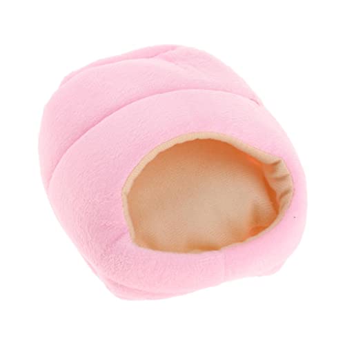 ＡＷＨＡＯ Hausschuhe Form Kleine Bettmatte Haus Warme Winterschlafsack, Rosa, Klein von ＡＷＨＡＯ