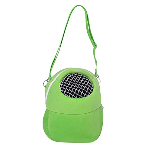 ＡＷＨＡＯ Haustier Kleintier Tragetasche Travel Warm Cage Hamstertasche, Grün 27x22cm von ＡＷＨＡＯ