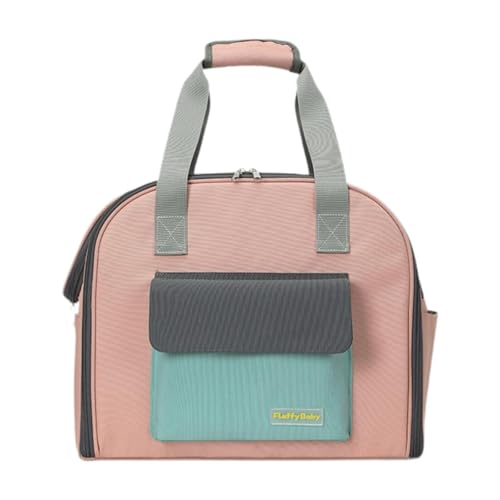 AWHAO Haustier Tragetasche Hundetragetasche für kleine Hunde mit Erweiterungsraum Tragerucksack Handtasche, ROSA AWHAO Haustier Tragetasche Hundetragetasche für kleine Hunde mit Erweiterungsraum Tragerucksack Handtasche, ROSA von AWHAO
