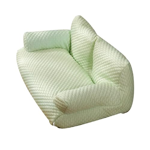 AWHAO Haustiercouch, Lounge, Heimdekoration, waschbar, gemütlich, leicht zu reinigen, tragbar, modisch, für alle Jahreszeiten geeignet, Hundesofa, Nest, XL Größe Grün AWHAO Haustiercouch, Lounge, Heimdekoration, waschbar, gemütlich, leicht zu reinigen, tragbar, modisch, für alle Jahreszeiten geeignet, Hundesofa, Nest, XL Größe Grün von AWHAO