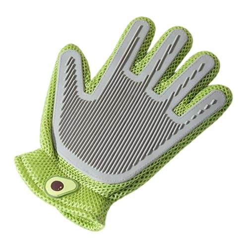 AWHAO Haustierpflegehandschuh Katzenspulen Enthaarungshandschuh Tierhaarentferner, Avocado AWHAO Haustierpflegehandschuh Katzenspulen Enthaarungshandschuh Tierhaarentferner, Avocado von AWHAO