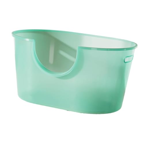 AWHAO Haustierstreu Tabletts mit hohen Seiten Kätzchen Müll Pfannen Töpfchen Toilette kleine Hunde Bettpfan für Hamster, GrÜn AWHAO Haustierstreu Tabletts mit hohen Seiten Kätzchen Müll Pfannen Töpfchen Toilette kleine Hunde Bettpfan für Hamster, GrÜn von AWHAO