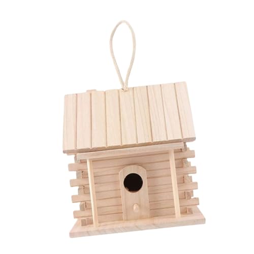 AWHAO Holz Vogelhaus Outdoor Vogelkasten Hängende Vogelhaus für draußen für Fenster Außenbaum AWHAO Holz Vogelhaus Outdoor Vogelkasten Hängende Vogelhaus für draußen für Fenster Außenbaum von AWHAO