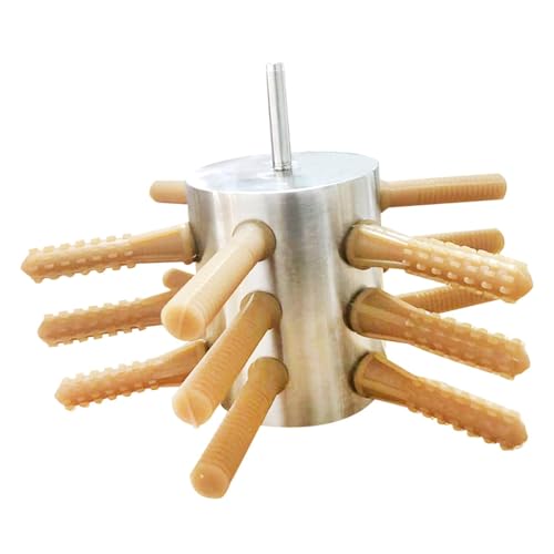 AWHAO Hühnerfederzupfmaschine, Vogelentfederungsmaschine, Stabil, Tragbar, Vielseitig, Arbeitssparend, für Und Geflügelvögel, 18 Finger mittel AWHAO Hühnerfederzupfmaschine, Vogelentfederungsmaschine, Stabil, Tragbar, Vielseitig, Arbeitssparend, für Und Geflügelvögel, 18 Finger mittel von AWHAO