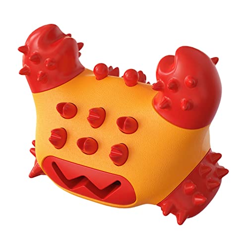 ＡＷＨＡＯ Hund Interactive Molar Gummi Durable Zähne Reinigen Werkzeug Hund Kauen Spielzeug, Red von ＡＷＨＡＯ