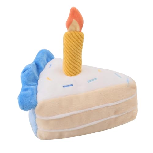 AWHAO Hund Katze Geburtstag Kuchen beißt Spielzeug Haustier Spielzeug Welpen Quietschendes Spielzeug Weichen Plüsch Kuchen AWHAO Hund Katze Geburtstag Kuchen beißt Spielzeug Haustier Spielzeug Welpen Quietschendes Spielzeug Weichen Plüsch Kuchen von AWHAO