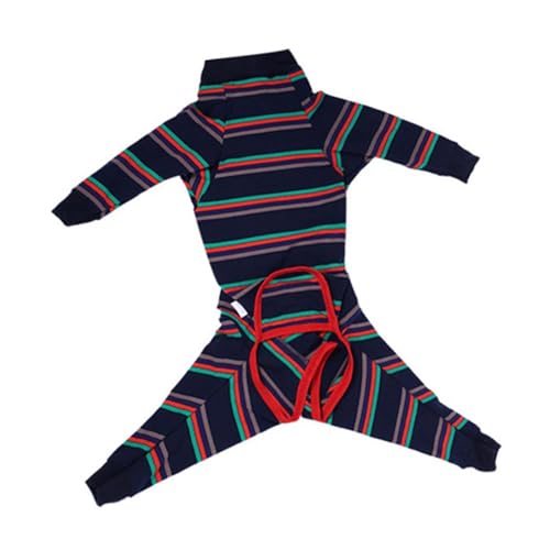 AWHAO Hunde Schlafanzug, Pullover für Kleine Und Mittelgroße Hunde, Langärmeliger AWHAO Hunde Schlafanzug, Pullover für Kleine Und Mittelgroße Hunde, Langärmeliger von AWHAO