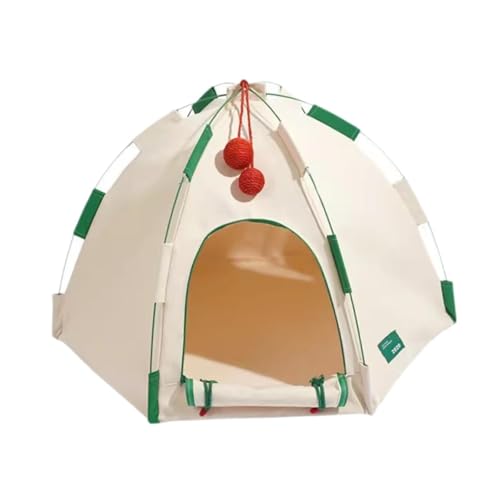 AWHAO Hundebett, Tipi, Katzenhaus, Aktivitätszentrum, Haustierzubehör, Katzenzelt, Katzenhaus, Höhle für Kätzchen, Kaninchen, Welpen, Innen- und Außenkatzen, Ohne Polster AWHAO Hundebett, Tipi, Katzenhaus, Aktivitätszentrum, Haustierzubehör, Katzenzelt, Katzenhaus, Höhle für Kätzchen, Kaninchen, Welpen, Innen- und Außenkatzen, Ohne Polster von AWHAO
