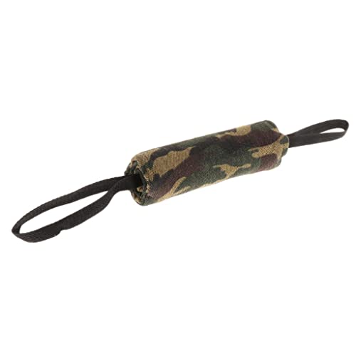 AWHAO Hundebiss Schlepperspielzeug mit 2 Griffen Am Besten für Tauziehen & Training mit Welpen, Camouflage, S AWHAO Hundebiss Schlepperspielzeug mit 2 Griffen Am Besten für Tauziehen & Training mit Welpen, Camouflage, S von AWHAO