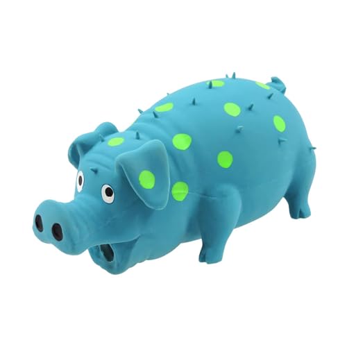 AWHAO Hundespielzeug Quietschendes Interaktives Kauspielzeug Robustes Aus Gummi für Die Hundeerziehung Und Den Schutz Ihrer Möbel vor Kausch, Blau AWHAO Hundespielzeug Quietschendes Interaktives Kauspielzeug Robustes Aus Gummi für Die Hundeerziehung Und Den Schutz Ihrer Möbel vor Kausch, Blau von AWHAO