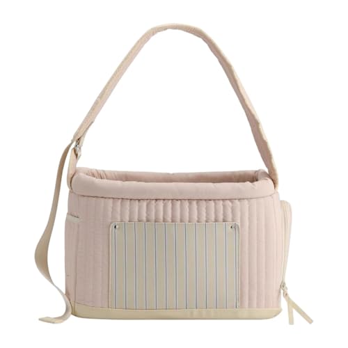 AWHAO Hundeträger Umhängetasche Haustiertransportbeutel für Welpen Kätzchen Wanderung kleine Tiere, Rosa AWHAO Hundeträger Umhängetasche Haustiertransportbeutel für Welpen Kätzchen Wanderung kleine Tiere, Rosa von AWHAO