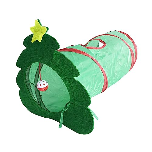 AWHAO Interaktives Katzenspielzeug, Faltbare Röhren, Hauskatzentunnel, Spielzeug Zum Spielen von Katzen Im Innenbereich AWHAO Interaktives Katzenspielzeug, Faltbare Röhren, Hauskatzentunnel, Spielzeug Zum Spielen von Katzen Im Innenbereich von AWHAO