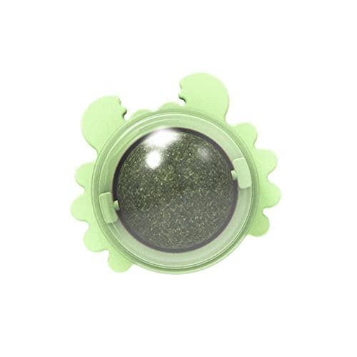 ＡＷＨＡＯ Interaktives Spielzeug für Katzen - Drehbare Bälle mit Katzenminze - Grüne Farbe von ＡＷＨＡＯ