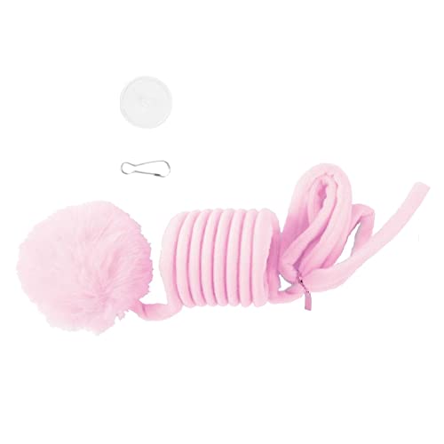 AWHAO Kätzchenspielzeug Plüschball mit Glocke für Indoor-Spaß, Interaktiver Teaser zum Kratzen, Pink AWHAO Kätzchenspielzeug Plüschball mit Glocke für Indoor-Spaß, Interaktiver Teaser zum Kratzen, Pink von AWHAO