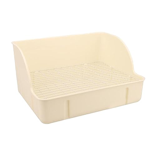 AWHAO Kaninchen, Toilettenbox für Haustiere, Katzentoilette für Kleintiere, Bettpfanne, Ecktoilette, Eck Toilettenbox für Ratten, Frettchen, Hamster, Weiß AWHAO Kaninchen, Toilettenbox für Haustiere, Katzentoilette für Kleintiere, Bettpfanne, Ecktoilette, Eck Toilettenbox für Ratten, Frettchen, Hamster, Weiß von AWHAO
