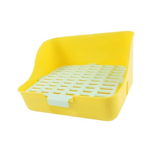 AWHAO Kaninchen-Katzenklo, WC-Ecke, Reinigungswerkzeug, Kleintier-Töpfchen-Trainer für Nager, 11x11x8in AWHAO Kaninchen-Katzenklo, WC-Ecke, Reinigungswerkzeug, Kleintier-Töpfchen-Trainer für Nager, 11x11x8in von AWHAO
