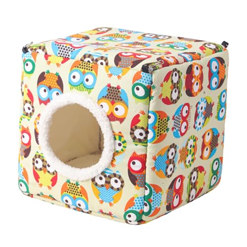 AWHAO Kaninchenbett, warmes Haus, versteck, Hängematte, Käfigzubehör für Frettchen, niederländische, groß AWHAO Kaninchenbett, warmes Haus, versteck, Hängematte, Käfigzubehör für Frettchen, niederländische, groß von AWHAO