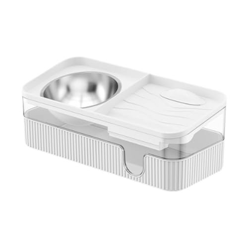 AWHAO Katzen Hund Wasser und Lebensmittel Feeder Automatische Zyklus Haustiere Liefert Haustier Automatische Feeder, Weiß AWHAO Katzen Hund Wasser und Lebensmittel Feeder Automatische Zyklus Haustiere Liefert Haustier Automatische Feeder, Weiß von AWHAO