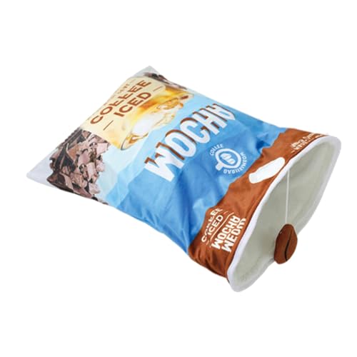 AWHAO Katzen Knersack für Haustiere, Katzentunnel, Spieltunnel, Zusammenklappbar, mit Hängenden Spielzeug Katzenröhren für Kätzchen Und Kätzc, Kaffeebohnen AWHAO Katzen Knersack für Haustiere, Katzentunnel, Spieltunnel, Zusammenklappbar, mit Hängenden Spielzeug Katzenröhren für Kätzchen Und Kätzc, Kaffeebohnen von AWHAO
