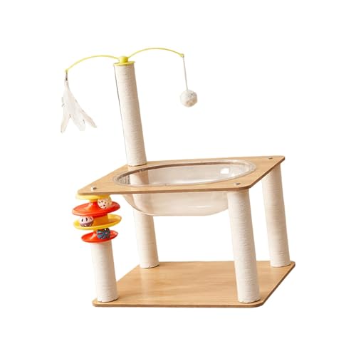AWHAO Katzenbaum für Kätzchen, Klettergerüst und Kratzbaum, Aktivitätszentrum, Katzenhängematte für kleine und große Katzen, zum Ausruhen, Schlafen, AWHAO Katzenbaum für Kätzchen, Klettergerüst und Kratzbaum, Aktivitätszentrum, Katzenhängematte für kleine und große Katzen, zum Ausruhen, Schlafen, von AWHAO