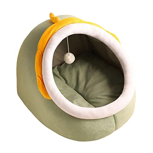 AWHAO Katzenbett mit Spielzeug, Rutschfester Boden, gemütliches Nest, wasserabweisendes Katzenhaus - Größe M AWHAO Katzenbett mit Spielzeug, Rutschfester Boden, gemütliches Nest, wasserabweisendes Katzenhaus - Größe M von AWHAO