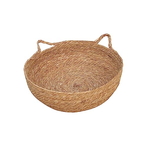 AWHAO Katzenbettkorb, Katzenkratzbrett, Haushalt, Rund, Weben, Haustier, Katzenbett, Höhle, Nest, Katzenhaus für Welpen, Kleine Hunde, Innenkatzen, 45 cm x 15 cm AWHAO Katzenbettkorb, Katzenkratzbrett, Haushalt, Rund, Weben, Haustier, Katzenbett, Höhle, Nest, Katzenhaus für Welpen, Kleine Hunde, Innenkatzen, 45 cm x 15 cm von AWHAO