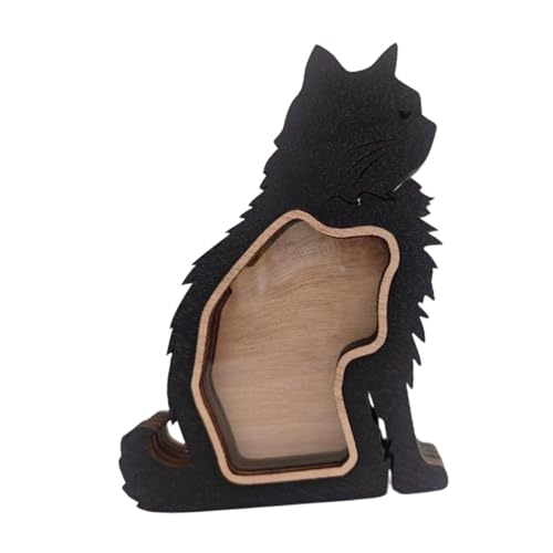 ＡＷＨＡＯ Katzenhaar Andenkenbox, Gedenkgeschenk, Schreibtisch Dekoration für Asche, Knochen, Zähne von ＡＷＨＡＯ