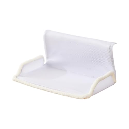 AWHAO Katzenhängematte Bett Fenster Barsch Hängende Bettrahmen Katzenregal für Innenfensterstuhl, Weiß AWHAO Katzenhängematte Bett Fenster Barsch Hängende Bettrahmen Katzenregal für Innenfensterstuhl, Weiß von AWHAO